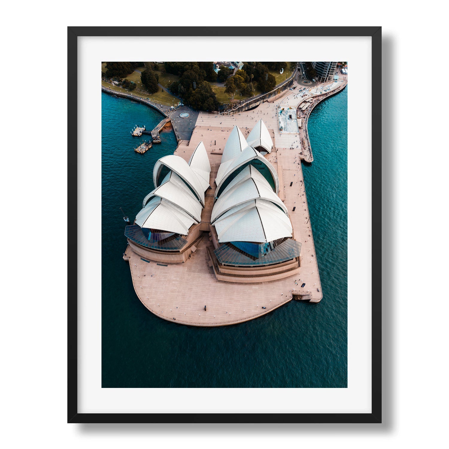 Sydney Opera House Up & Front II - Peter Yan Studio Framed Photo Print Wall Art