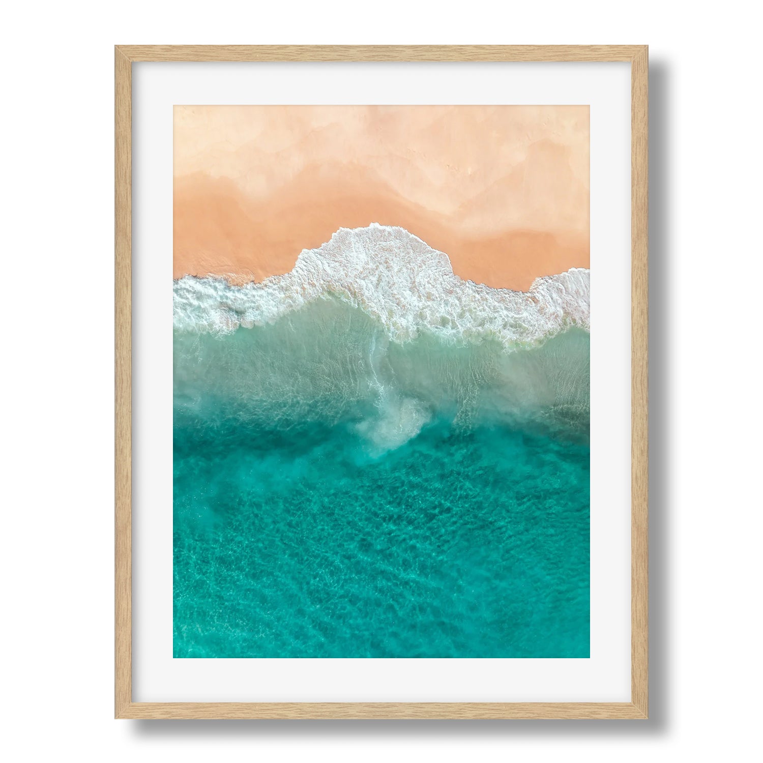 Tasmania Ocean Waves - Peter Yan Studio Framed Photo Print Wall Art