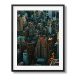 The New Yorker Framed Print - Architecture by Peter Yan Studio