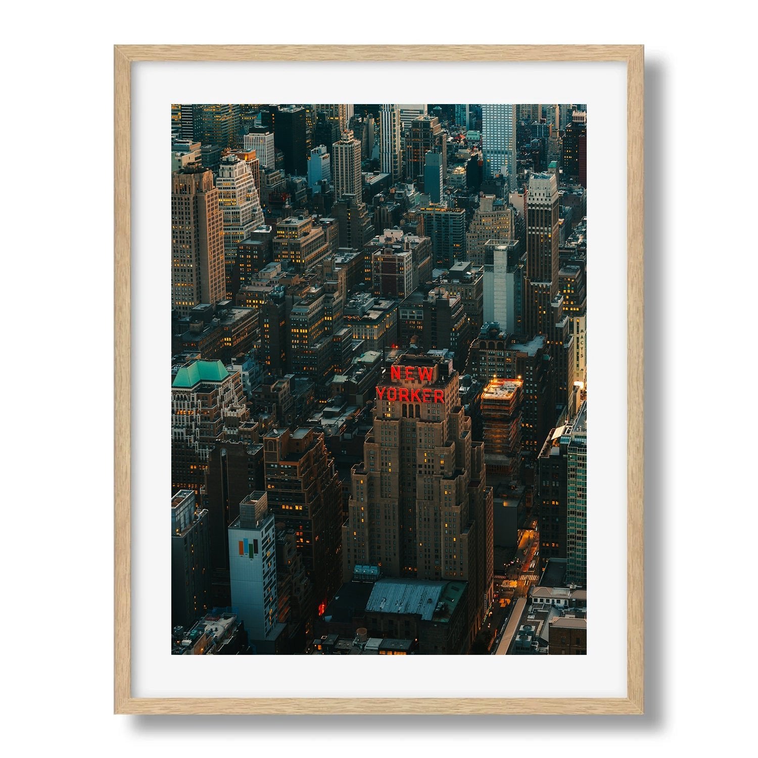 The New Yorker - Peter Yan Studio Framed Photo Print Wall Art