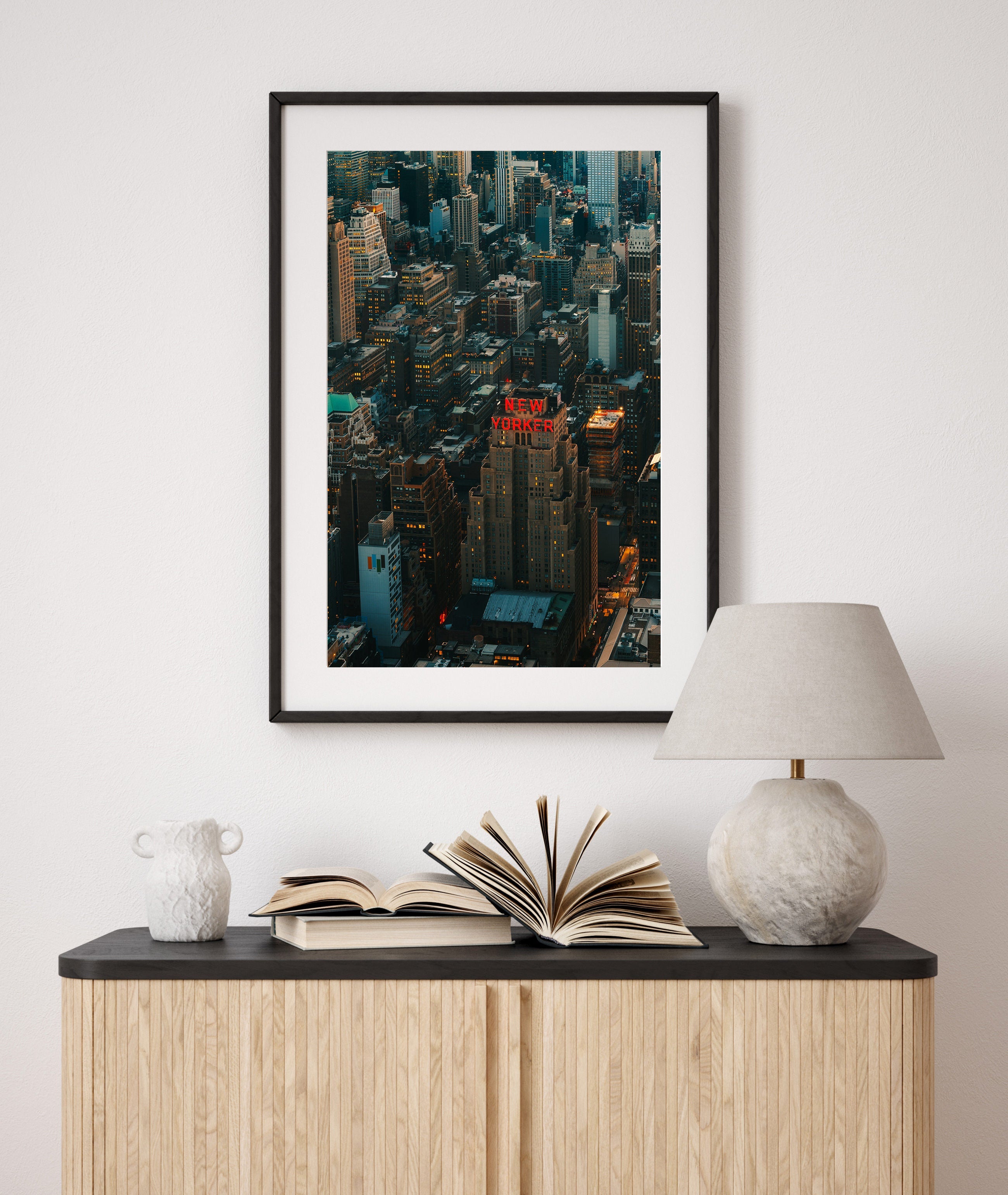 The New Yorker - Peter Yan Studio Framed Photo Print Wall Art