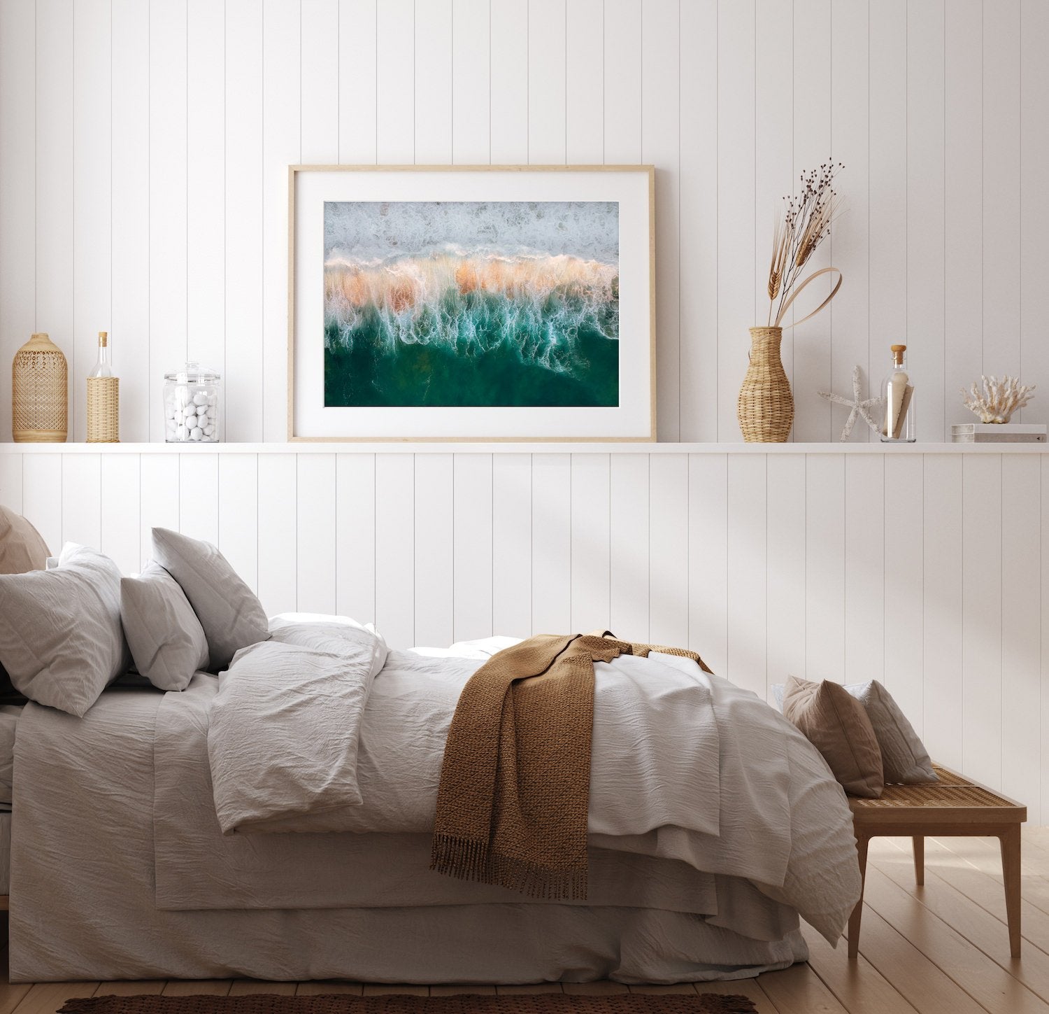The Wave - Phillip Island - Peter Yan Studio Framed Photo Print Wall Art
