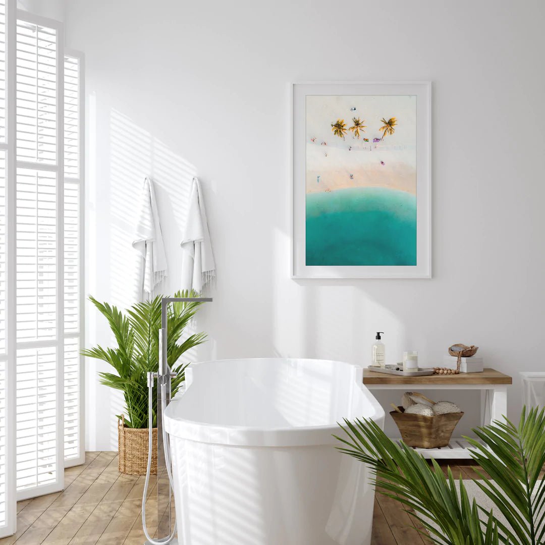 Three Palm Trees - Peter Yan Studio Framed Photo Print Wall Art