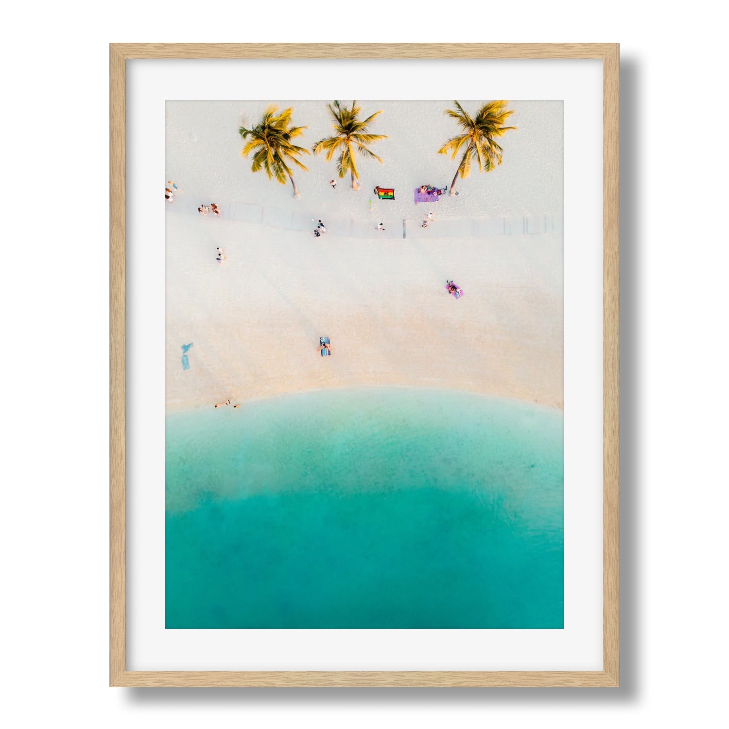 Three Palm Trees - Peter Yan Studio Framed Photo Print Wall Art