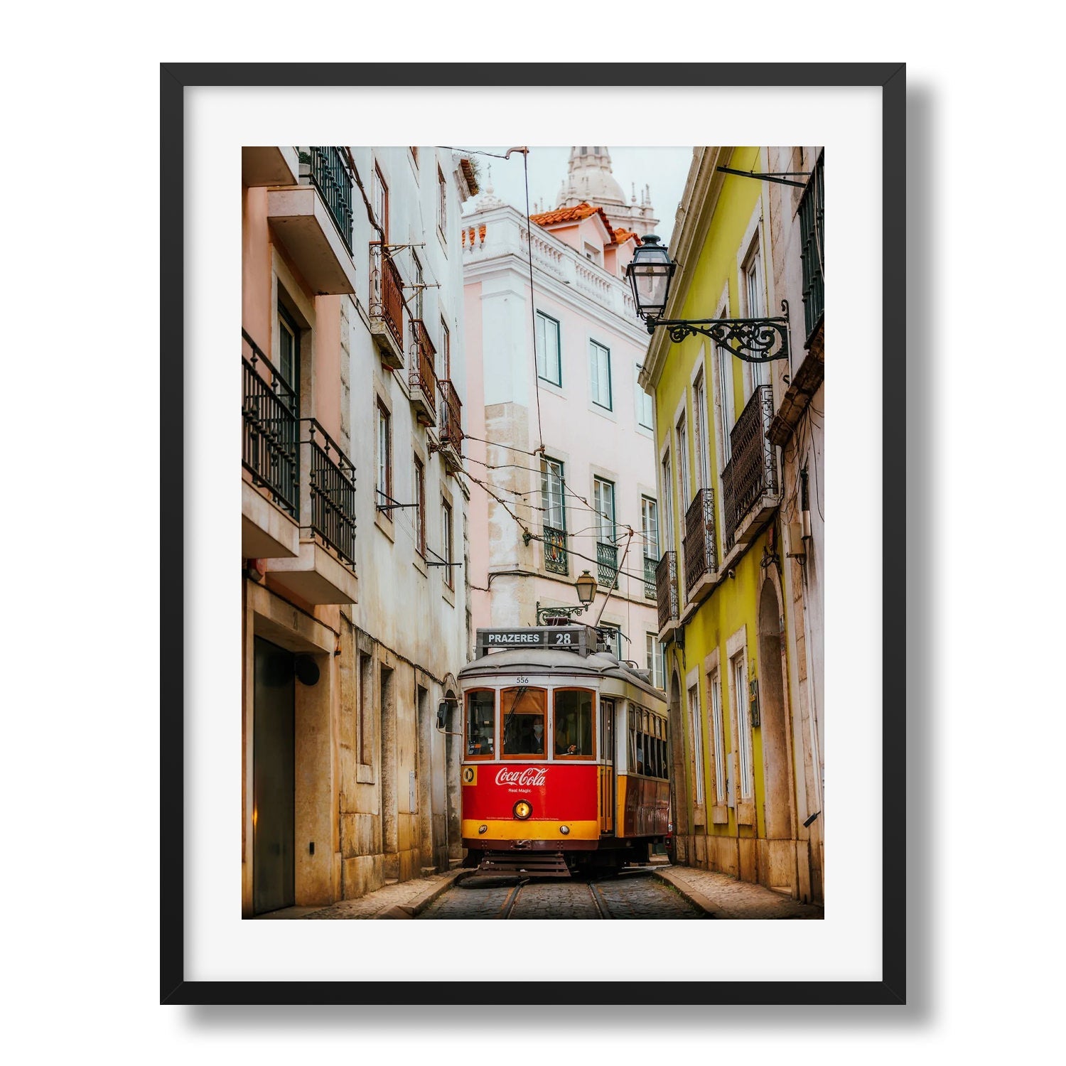Trams Of Lisbon Series I Framed Print - Architecture by Peter Yan Studio