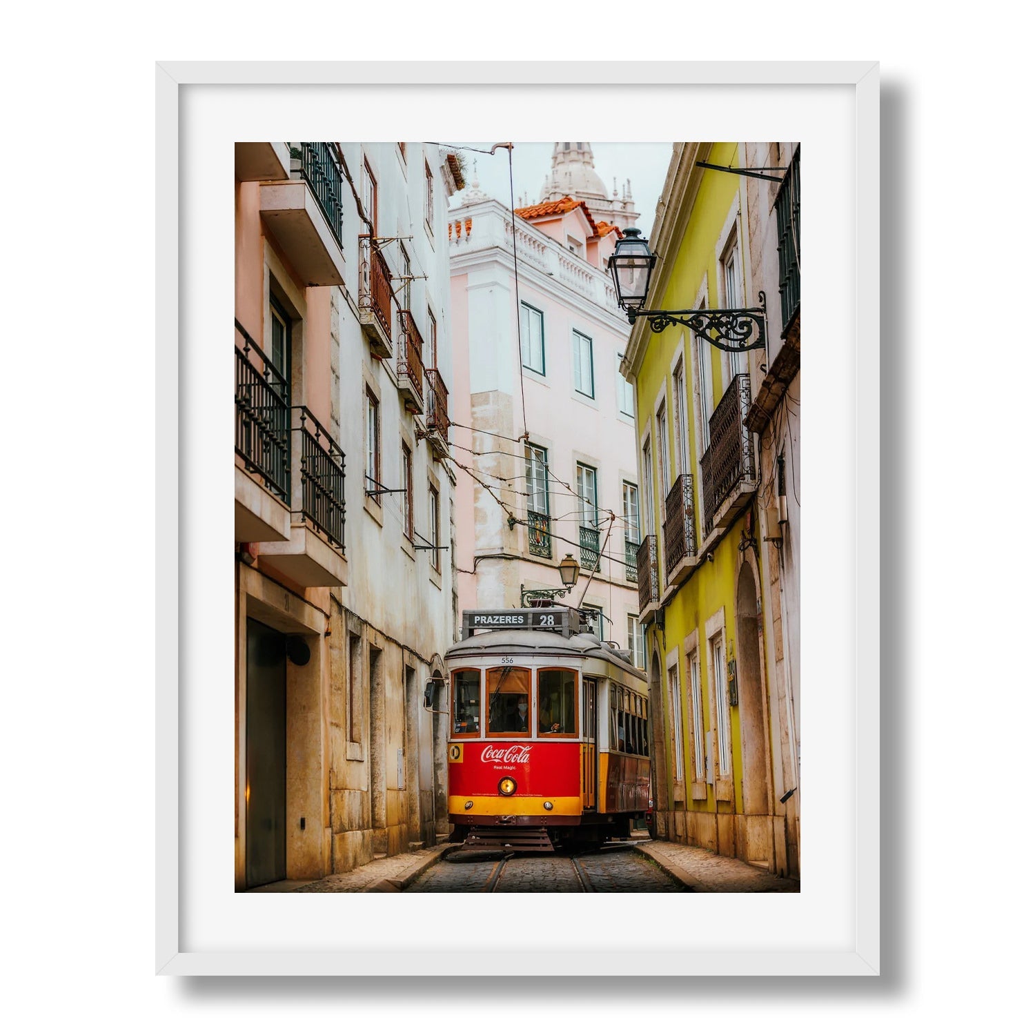 Trams Of Lisbon Series I Framed Print - Architecture by Peter Yan Studio