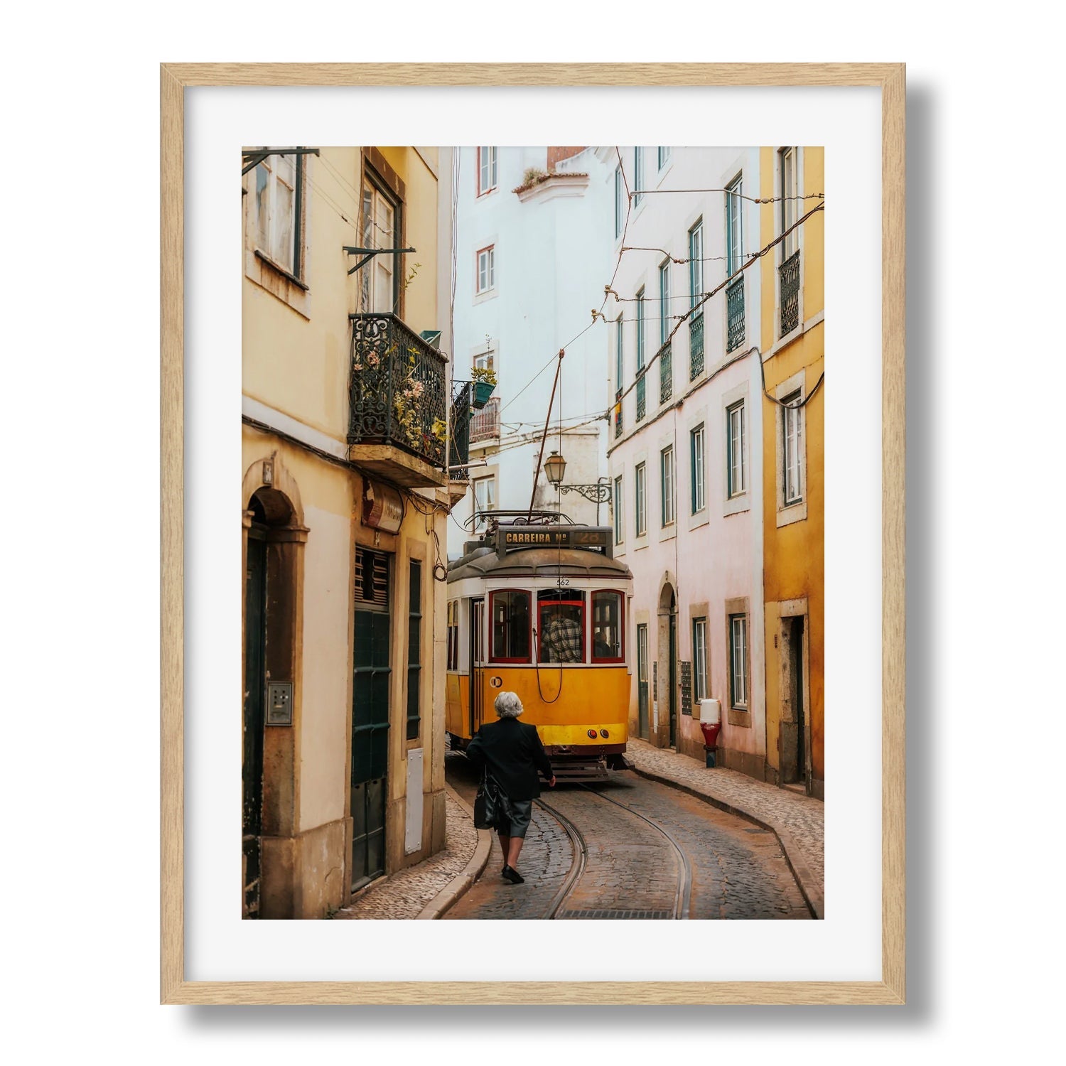 Trams Of Lisbon Series II - Peter Yan Studio Framed Photo Print Wall Art