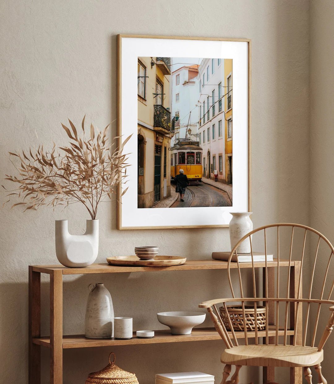 Trams Of Lisbon Series II - Peter Yan Studio Framed Photo Print Wall Art