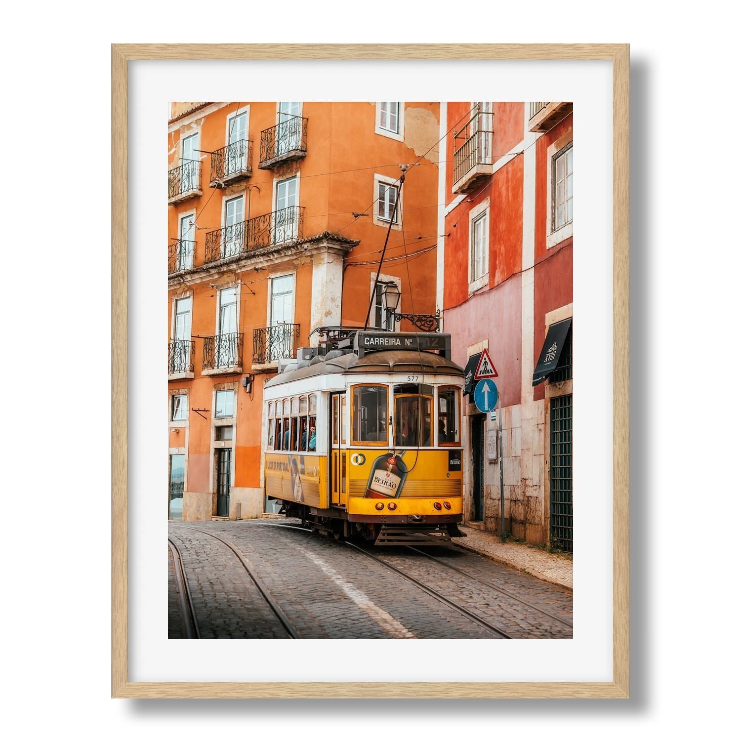 Trams Of Lisbon Series IV - Peter Yan Studio Framed Photo Print Wall Art