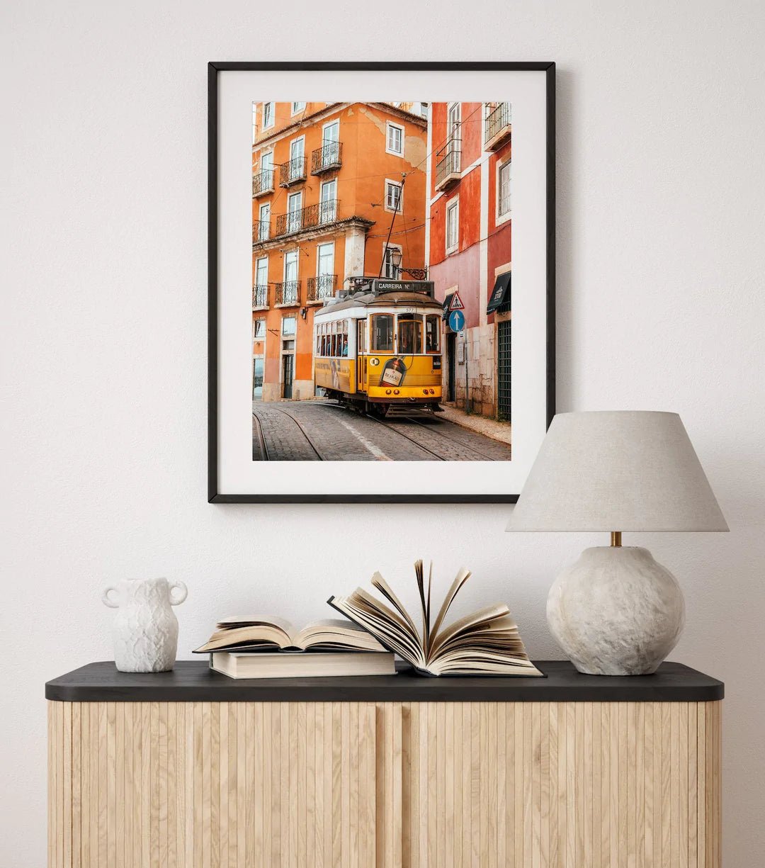 Trams Of Lisbon Series IV - Peter Yan Studio Framed Photo Print Wall Art