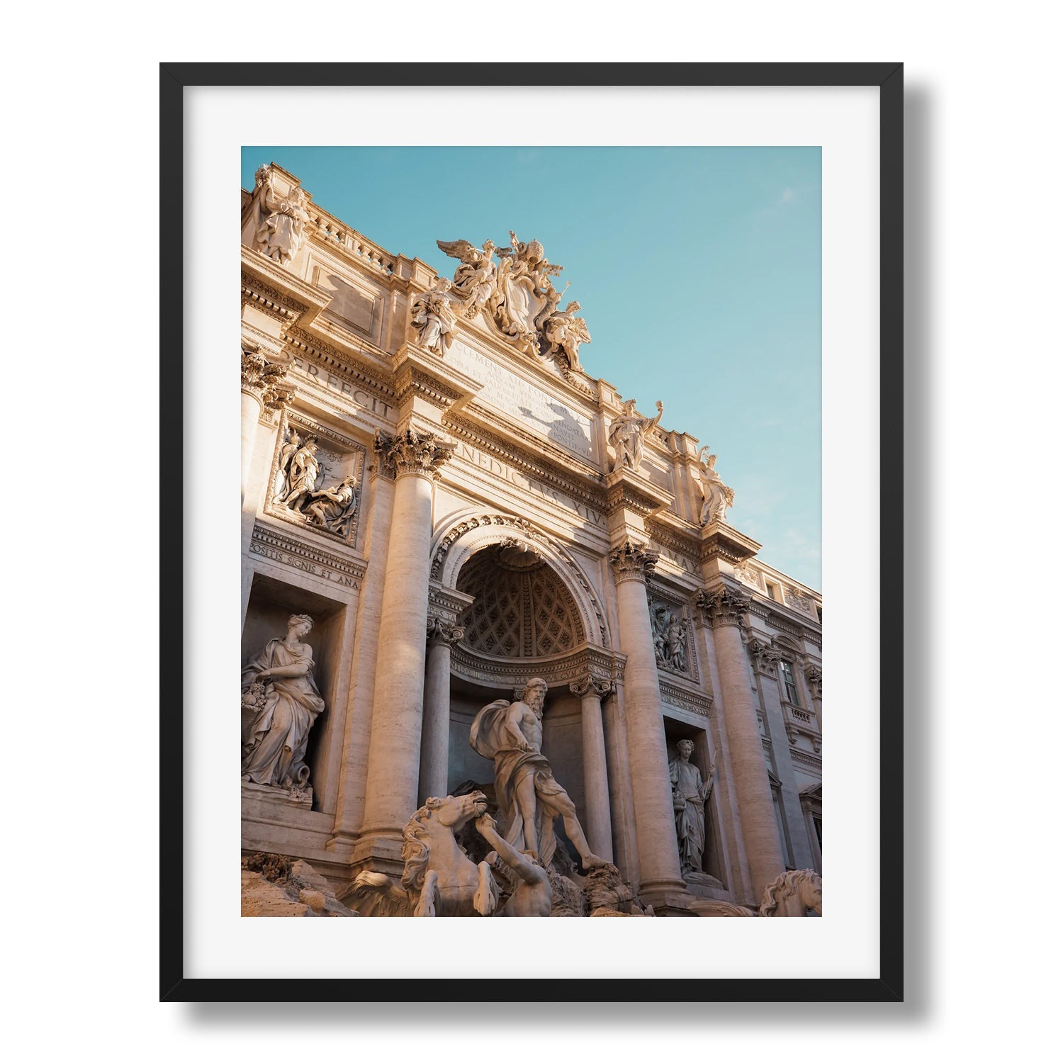 Trevi Fountain Sunrise II - Peter Yan Studio Framed Photo Print Wall Art