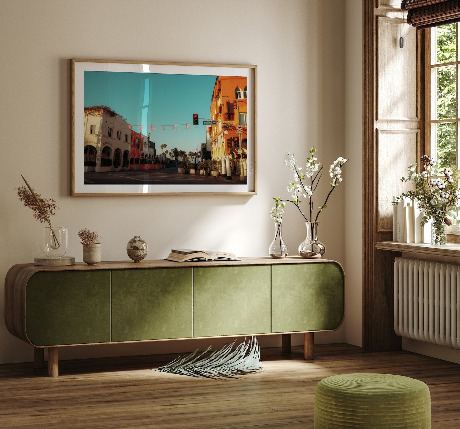 Venice Beach California - Peter Yan Studio Framed Photo Print Wall Art