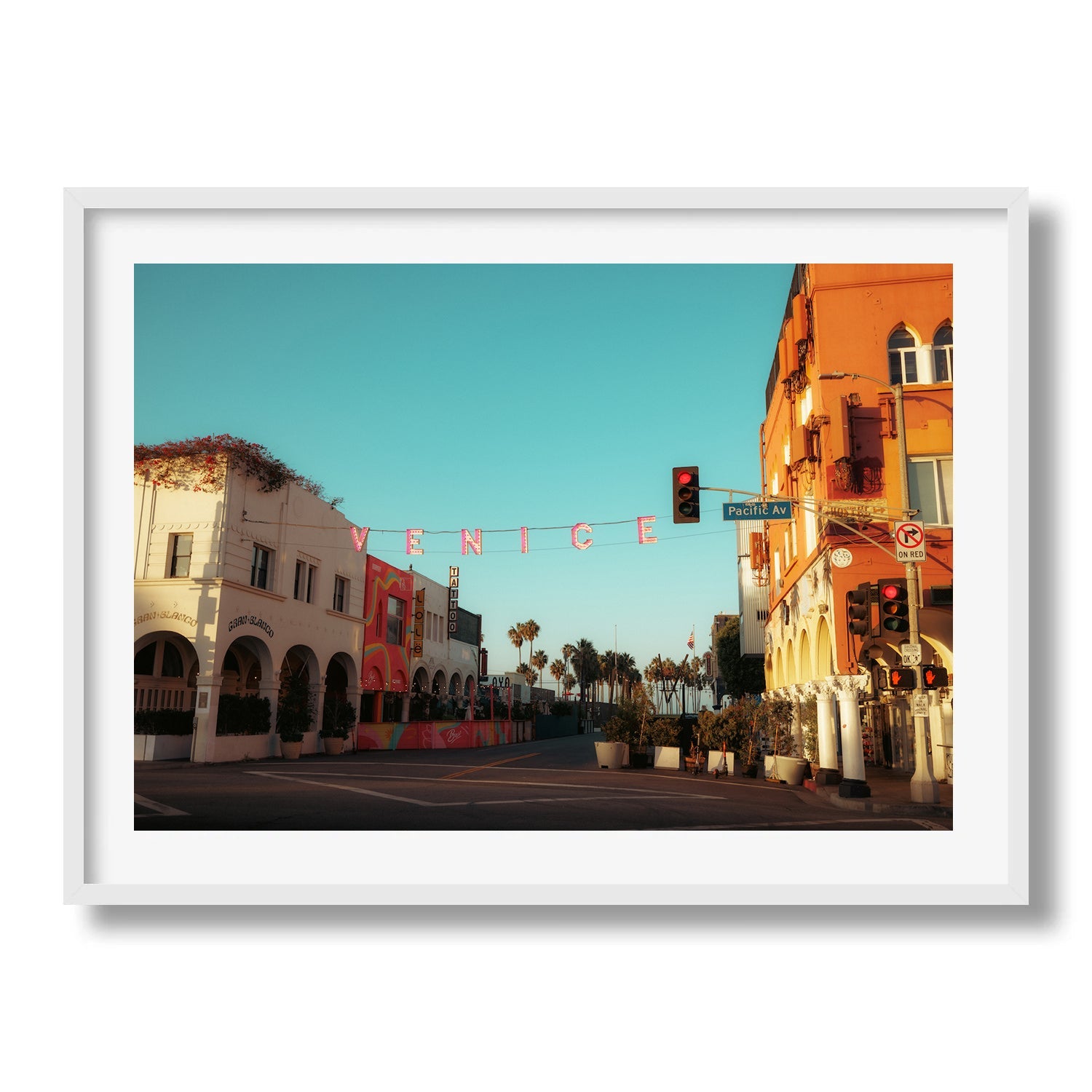 Venice Beach California - Peter Yan Studio Framed Photo Print Wall Art