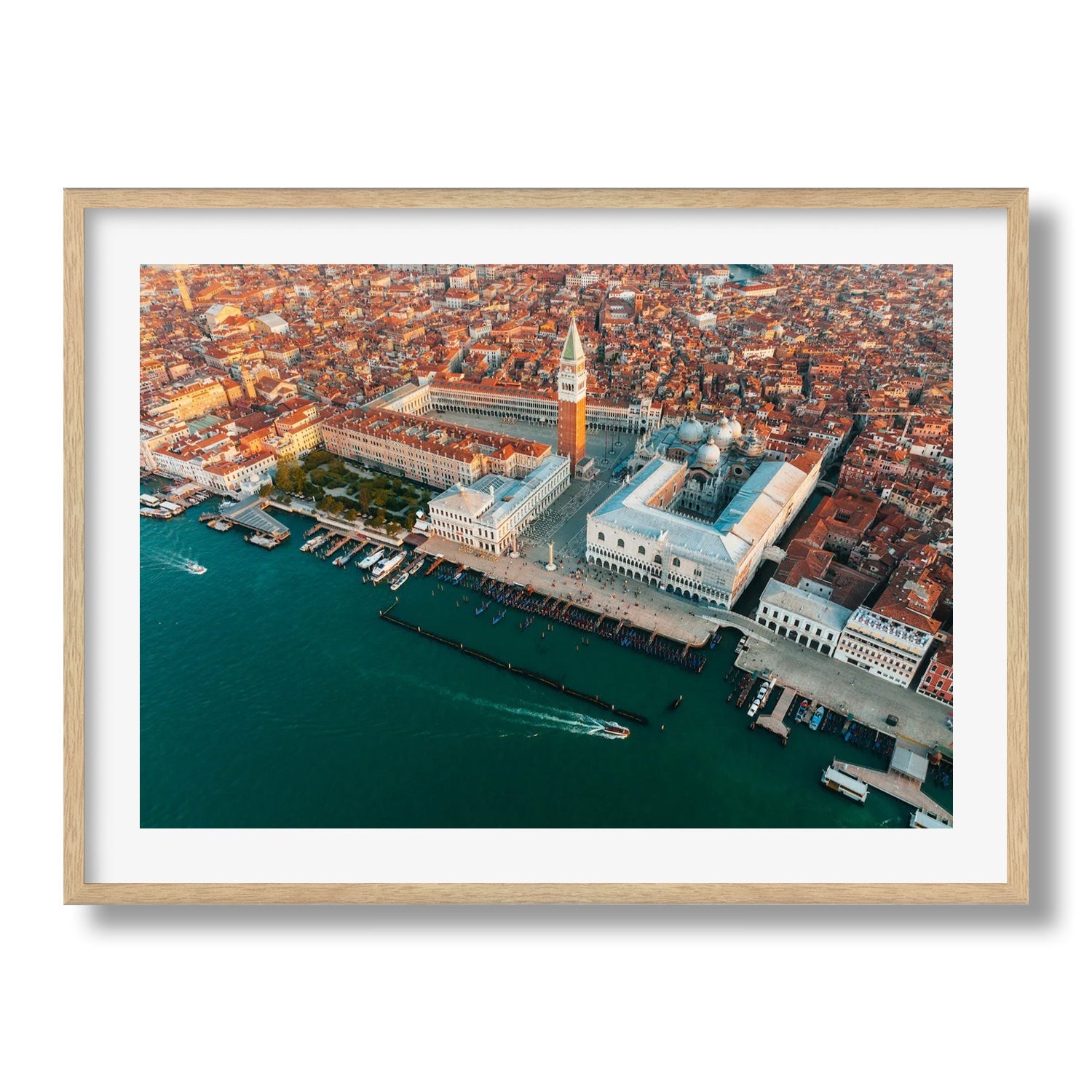 Venice From Above, Italy III - Peter Yan Studio Framed Photo Print Wall Art