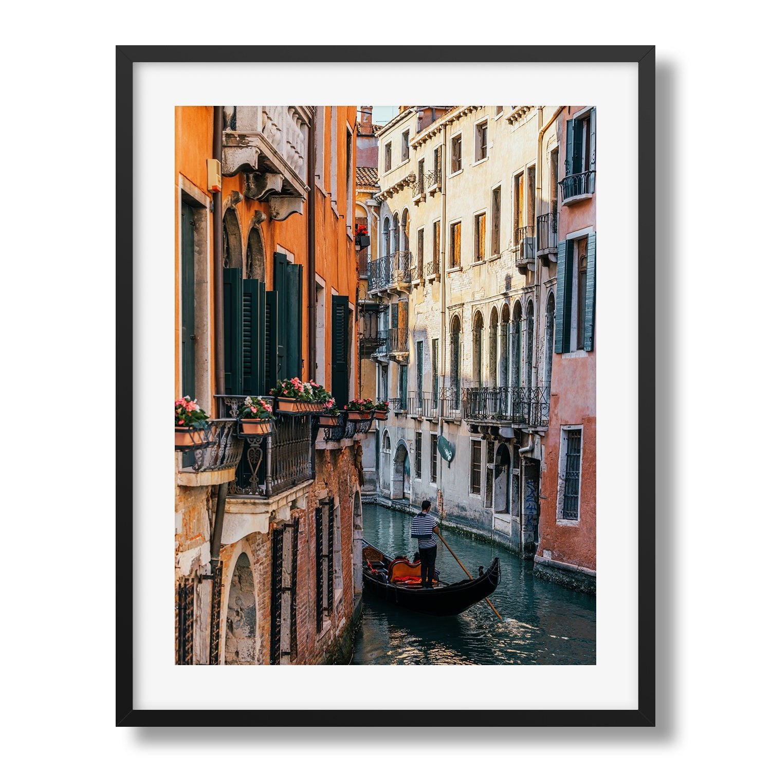 Venice Street Series 4 Framed Print - Architecture by Peter Yan Studio