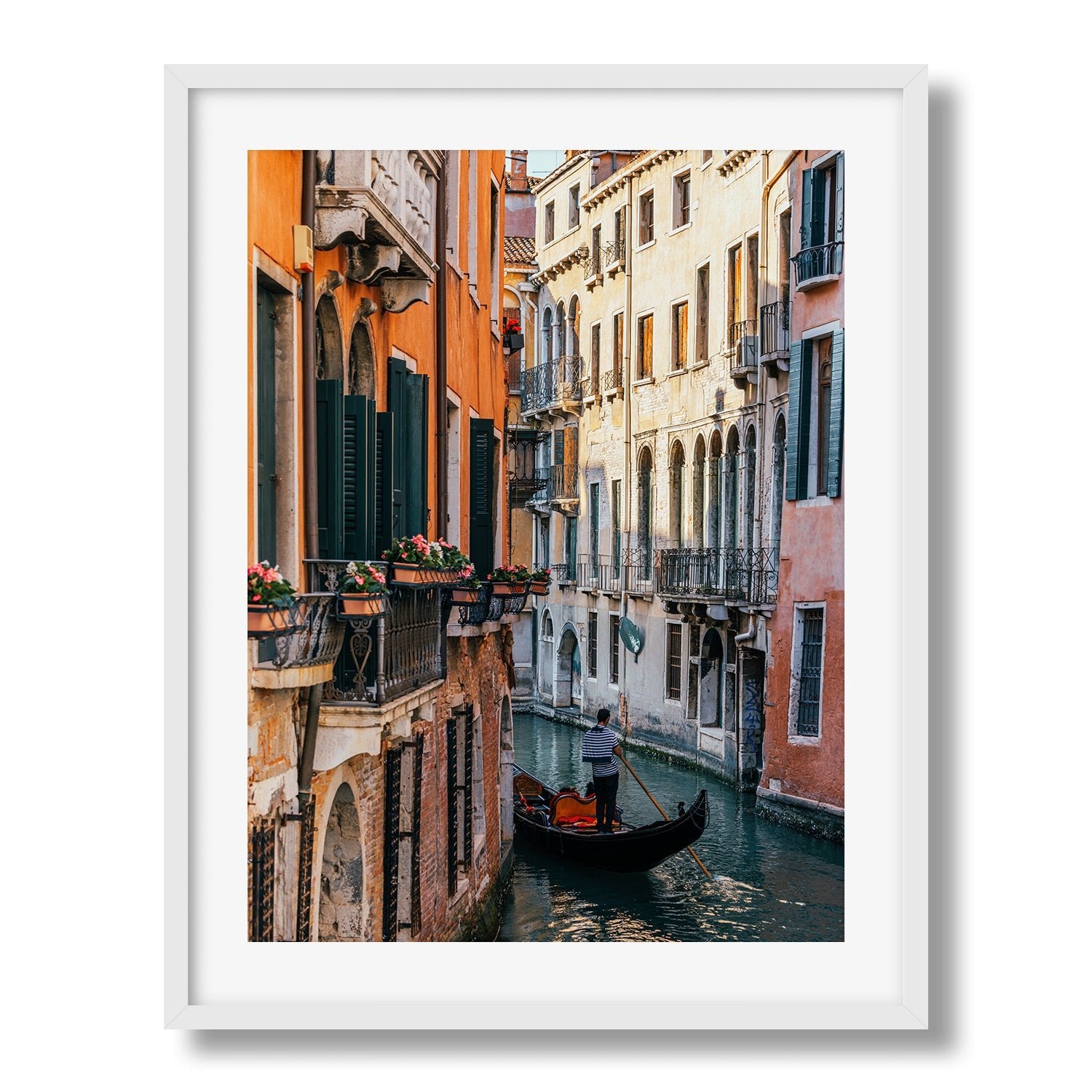 Venice Street Series 4 Framed Print - Architecture by Peter Yan Studio
