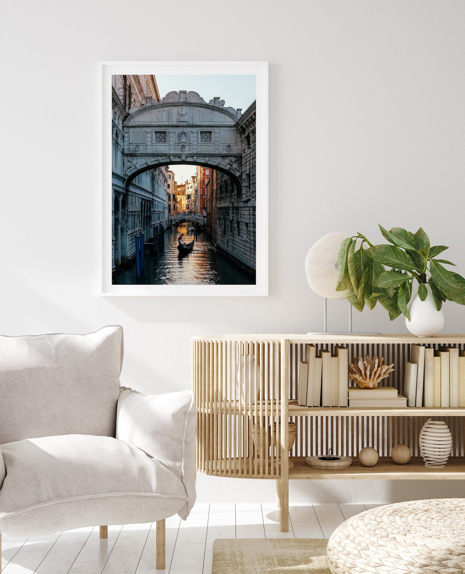 Venice Street Series 9 - Peter Yan Studio Framed Photo Print Wall Art
