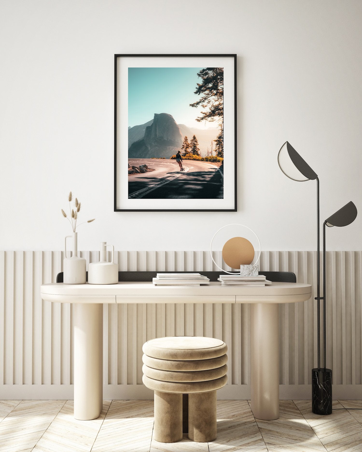 Yosemite Skater | Premium Framed Print - Peter Yan Studio