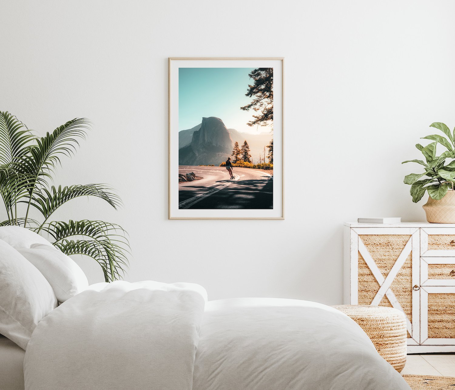 Yosemite Skater | Premium Framed Print - Peter Yan Studio